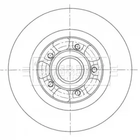Тормозной диск BORG & BECK купить