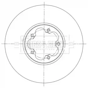 Тормозной диск BORG & BECK купить