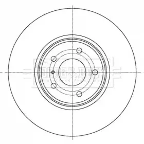 Тормозной диск BORG & BECK купить
