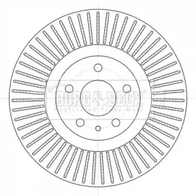 Тормозной диск BORG & BECK купить