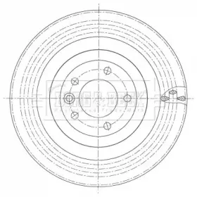 Тормозной диск BORG & BECK купить