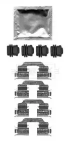 Комплектующие, колодки дискового тормоза BORG & BECK купить