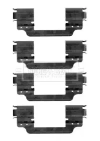 Комплектующие, колодки дискового тормоза BORG & BECK купить