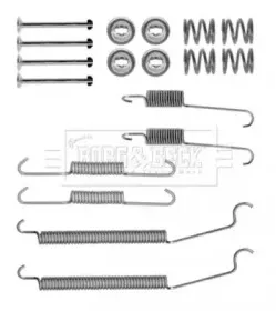 Комплектующие, колодки дискового тормоза BORG & BECK купить