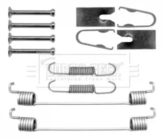 Комплектующие, колодки дискового тормоза BORG & BECK купить