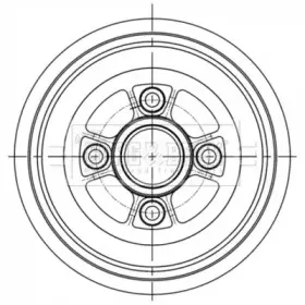 Тормозной барабан BORG & BECK купить