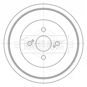 Тормозной барабан BORG & BECK купить
