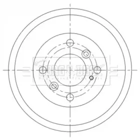 Тормозной барабан BORG & BECK купить