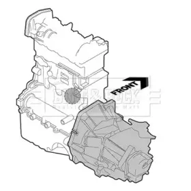 Подвеска, двигатель BORG & BECK купить