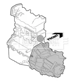 Подвеска, двигатель BORG & BECK купить