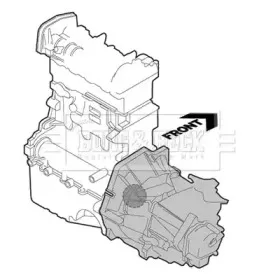 Подвеска, двигатель BORG & BECK купить