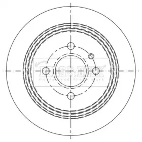 Тормозной диск BORG & BECK купить