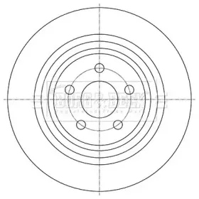 Тормозной диск BORG & BECK купить