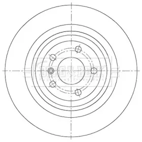 Тормозной диск BORG & BECK купить