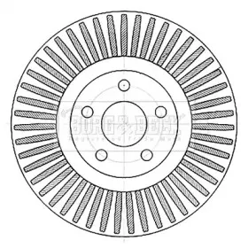 Тормозной диск BORG & BECK купить