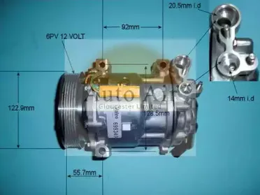 Компрессор, кондиционер AUTO AIR GLOUCESTER купить