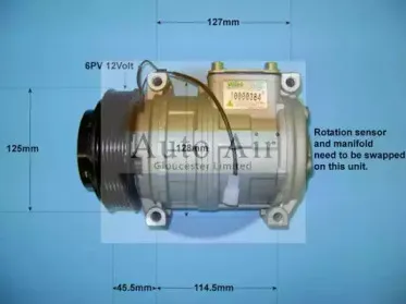 Компрессор, кондиционер AUTO AIR GLOUCESTER купить
