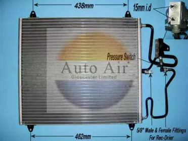 Конденсатор, кондиционер AUTO AIR GLOUCESTER купить