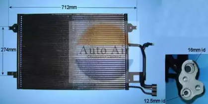 Конденсатор, кондиционер AUTO AIR GLOUCESTER купить