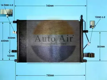 Конденсатор, кондиционер AUTO AIR GLOUCESTER купить