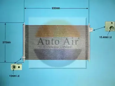 Конденсатор, кондиционер AUTO AIR GLOUCESTER купить