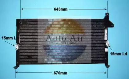 Конденсатор, кондиционер AUTO AIR GLOUCESTER купить