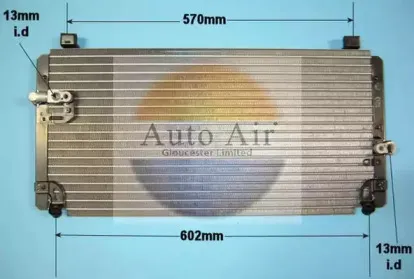 Конденсатор, кондиционер AUTO AIR GLOUCESTER купить