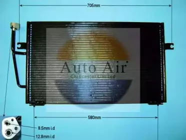 Конденсатор, кондиционер AUTO AIR GLOUCESTER купить