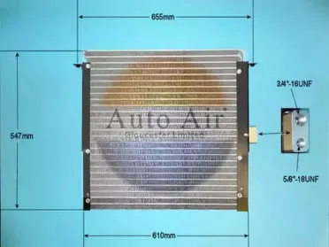 Конденсатор, кондиционер AUTO AIR GLOUCESTER купить