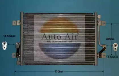 Конденсатор, кондиционер AUTO AIR GLOUCESTER купить