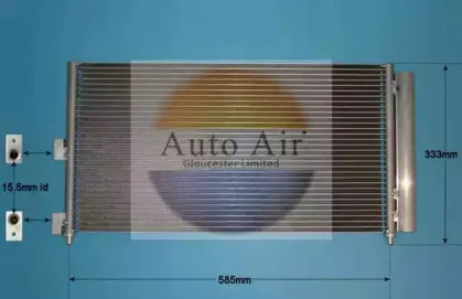 Конденсатор, кондиционер AUTO AIR GLOUCESTER купить