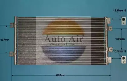Конденсатор, кондиционер AUTO AIR GLOUCESTER купить