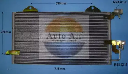 Конденсатор, кондиционер AUTO AIR GLOUCESTER купить
