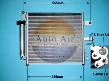 Конденсатор, кондиционер AUTO AIR GLOUCESTER купить