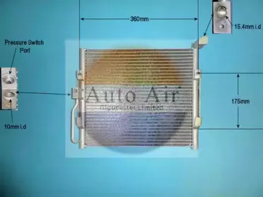 Конденсатор, кондиционер AUTO AIR GLOUCESTER купить