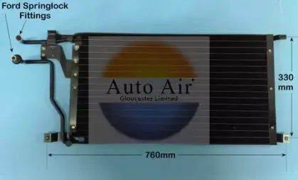 Конденсатор, кондиционер AUTO AIR GLOUCESTER купить