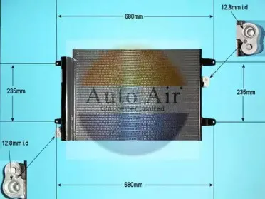 Конденсатор, кондиционер AUTO AIR GLOUCESTER купить