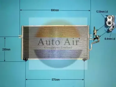 Конденсатор, кондиционер AUTO AIR GLOUCESTER купить