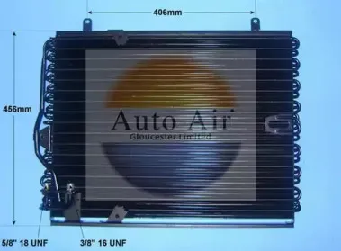 Конденсатор, кондиционер AUTO AIR GLOUCESTER купить