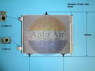 Конденсатор, кондиционер AUTO AIR GLOUCESTER купить