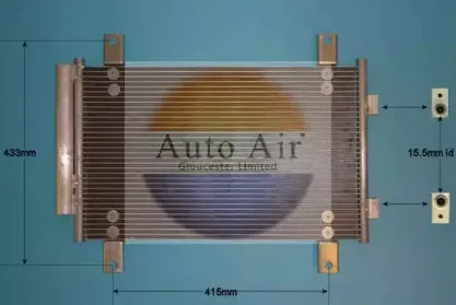 Конденсатор, кондиционер AUTO AIR GLOUCESTER купить