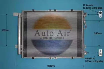 Конденсатор, кондиционер AUTO AIR GLOUCESTER купить