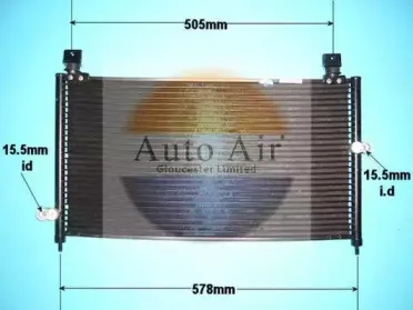 Конденсатор, кондиционер AUTO AIR GLOUCESTER купить