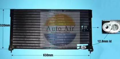 Конденсатор, кондиционер AUTO AIR GLOUCESTER купить