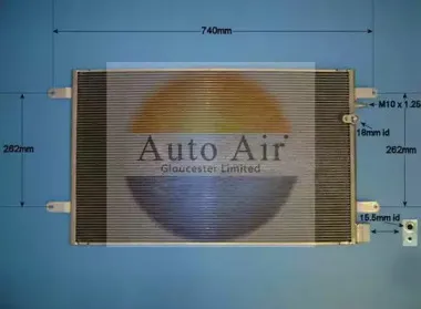 Конденсатор, кондиционер AUTO AIR GLOUCESTER купить