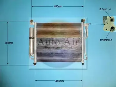 Конденсатор, кондиционер AUTO AIR GLOUCESTER купить