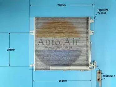 Конденсатор, кондиционер AUTO AIR GLOUCESTER купить