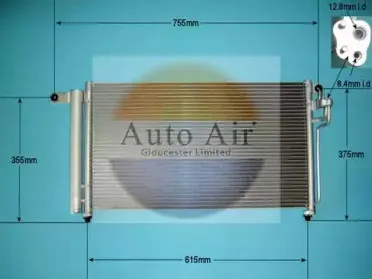 Конденсатор, кондиционер AUTO AIR GLOUCESTER купить