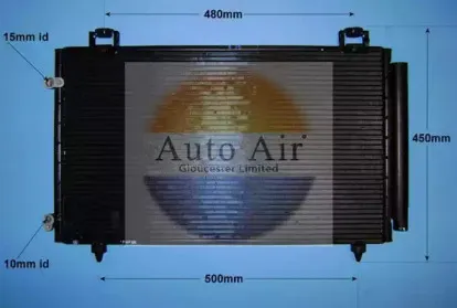 Конденсатор, кондиционер AUTO AIR GLOUCESTER купить