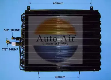 Конденсатор, кондиционер AUTO AIR GLOUCESTER купить